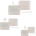 DoubleTrip Packing Cubes for Suitcases Carry on Luggage Organizer 6 Set Travel - Image 5