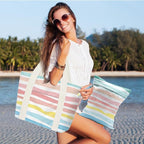 Beach Bags Wet Bag for Swimsuit Tote Bag for Friends Travel Gifts, Aloha Bags - Image 4