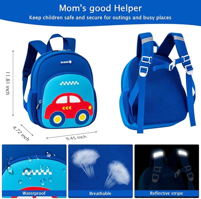 Padgene Toddler Harness Backpacks Safety Leash Kids Anti Lost Kindergarten - Image 5
