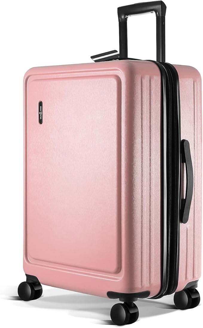 24 Inch Luggage with Spinner Wheels, Hard Shell Suitcase with TSA Locks by TravelArim
