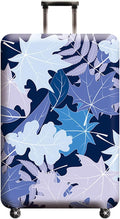 Travel Luggage Cover, Suitcase Protector Bag Fits 26-28 Inch Luggage Bluemaple by GOXUNYUAN