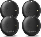 Esky Bluetooth Tracker Tag-4 Pack, Smart Luggage Tracker Compatible by Esky
