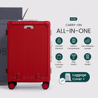 Nobl Travel Carry On Luggage, Noble Zipperless Aluminum Frame PC Hard Shell - Image 8