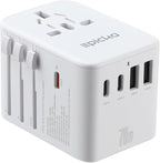 EPICKA Universal Travel Adapter, GaN International Plug Adapter by EPICKA