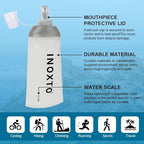 INOXTO Soft Flask, Collapsible Soft Water Bottles - Image 6