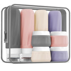 Travel Bottles for Toiletries 8 Pack, Travel Size Toiletries, Tsa Approved by Mrsdry