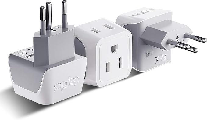 Ceptics Switzerland Travel Adapter Plug by Ceptics