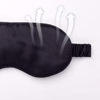 Silk Sleep Mask Light Blocking Luxury 100% Mulberry 19mm Silk Eye Mask Eye - Image 2