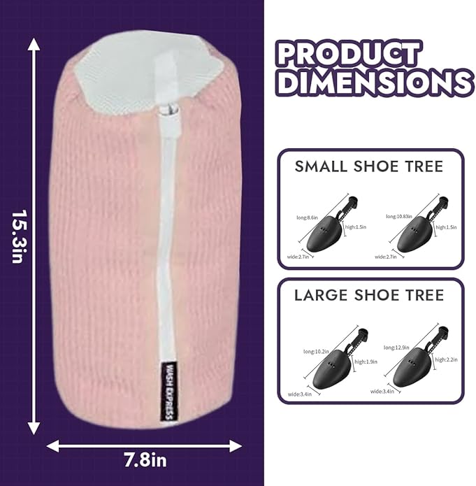 Shoe Cleaning Kit: Shoe Washing Bag, Mesh Laundry Bag - Image 6