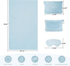 Travel Blanket, 3-in-1 Ultra-Soft, Warm & Lightweight Travel Blanket Airplane - Image 3