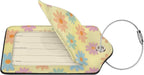 Flowers Leather Luggage Tag - Image 2