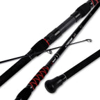 Fiblink Surf Spinning Fishing Rod 2-Piece/3-Piece Carbon Fiber Travel Fishing by Fiblink