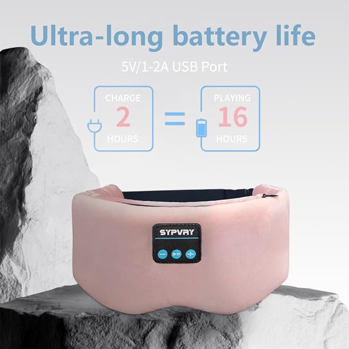 Bluetooth Sleep Mask Wireless Headphones Bluetooth Eye Mask - Image 2