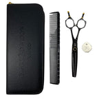 Dos Manos HIGH-END Razor Edge Series Barber Blending Hair Scissors - Japanese Stainless Steel Salon Scissors 6" Overall Length - Fine Adjustment Tension Screw