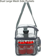FlowFly Double Layer Cooler Insulated Lunch Bag Adult Lunch Box Large Tote Bag - Image 4