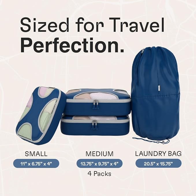Shacke 6 Set Packing Cubes for Travel - Image 3
