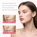 PDRN Pink Collagen Capsule Cream with Retinol & 5% Niacinamide – Salmon DNA Dual Texture Moisturizer for Face – 200Da Micro Collagen Jelly Gel for Barrier Repair, Firming & Glass Glow Skin – 2.37 oz