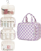 Narwey Hanging Toiletry Bag for Women Travel Makeup Bag Organizer Toiletries - Image 2