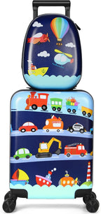 Weewooday Kids Luggage and Backpack 18" Suitcase by Weewooday
