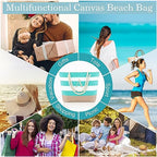 Beach Bag for Women (E / Blue)