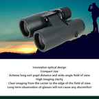10x42ED Compact Binoculars for Adults – High-Powered BAK4 Prisms, Diamond White - Image 3