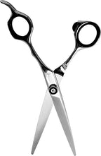Barber Strong The Barber Shears, Japanese-Forged Stainless Steel Scissors, Adjustable Tension, Durable & Easy to Sharpen, Angled Thumb Ring for Open-Handed Cutting Techniques