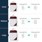 3 Set Compression Packing Cubes - Image 4