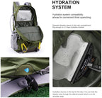 MOUNTAINTOP 25L/40L Hiking Backpack, Lightweight Travel Backpack - Image 6