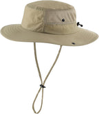 Home Prefer UPF50+ Mens Sun Hat Wide Brim Womens UV Protection Beach Bucket Hat by HomePreferHatsCaps
