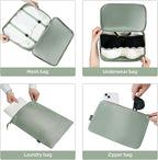 BAGAIL 6 Set/8 Set/10 Set Packing Cubes Various Sizes Packing Organizer - Image 6