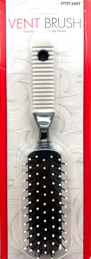 DONNA Vent Brush Blowdry Brush Curly Hair, Hair Brush for Separating, Detangling, Shaping and Defining Wet Thick or Curly Hair, Glides Through Tangles with Ease WHITE