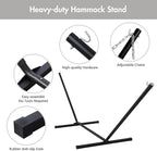 ANOW Double Hammock with Stand 12FT, Heavy Duty Hammocks with Stand - Image 3