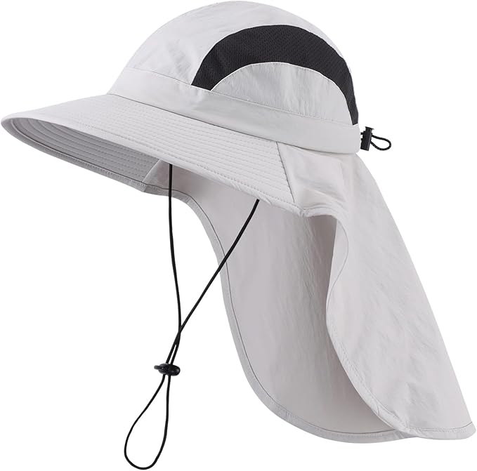 Home Prefer UPF 50+ Sun Hats for Men Women Wide Brim Fishing Hat by HomePreferHatsCaps