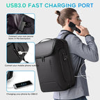BANGE Men's Anti-Theft Backpack, Waterproof Fashion Travel Backpacks, High Tech - Image 7