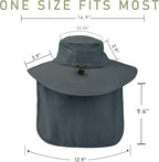 Fishing Hat Breathable Wide Brim Sun Hats - Image 6