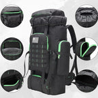 Hiking Backpack for Men 70L/100L Camping Backpack Military Rucksack Molle 3 - Image 3