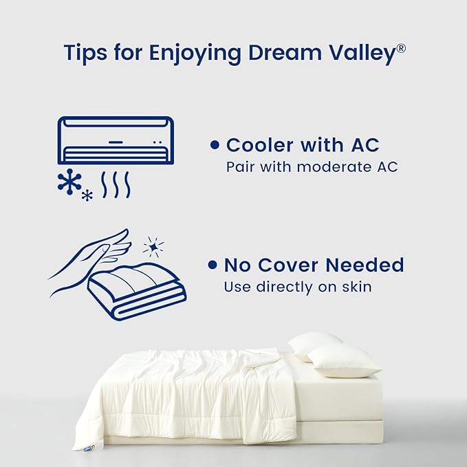 Dream Valley® Outlast® Deepsleep Cooling Comforter, King Size, NASA-Grade Space - Image 6