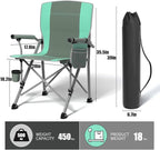 Oversized Camping Chair for Adults Heavy Duty, Heavy Duty Lawn Chair - Image 3