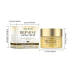 Vitamin C + Niacinamide Moisturizer, Deep Vita C Capsule Cream with 5% Niacinamide & Sea Buckthorn Extract, Daily Face Cream for Dullness, Improves Skin Radiance and Texture, 50g