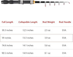 Telescopic Collapsible Extendable Fishing Rod - Image 6