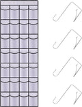 28 Mesh Pockets Hanging Shoe Organizer, Over the Door Shoe Organizer，Closet by Unknown