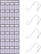 28 Mesh Pockets Hanging Shoe Organizer, Over the Door Shoe Organizer，Closet by Unknown