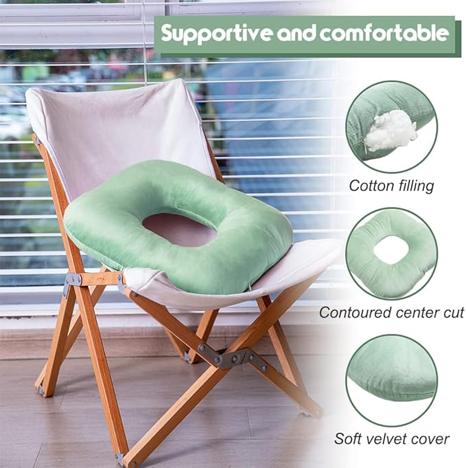 Stuffed Donut Pillow Seat Cushion | - Image 2