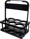 Plastic Foldable Cup Holder, 13 inches, Holds 6 Beverages, Portable by AIYoo