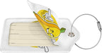 2 Packs Cute Banana Pattern Leather Luggage Tags Novelty Funny Cartoon Suitcase - Image 2