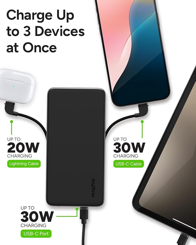 Mophie Powerstation Plus 10, 000mAh Power Bank - Image 3