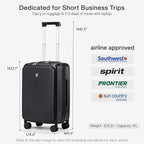 Hanke Grace Carry On Luggage - Image 4