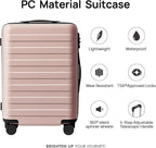 Carry on Luggage 22 X 14 X 9 Airline Approved, 20 Inch Luggage - Image 2