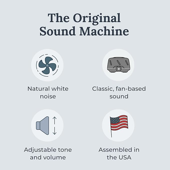 Yogasleep Dohm The Original White Noise Machine, Relaxing Natural Sound from a - Image 2