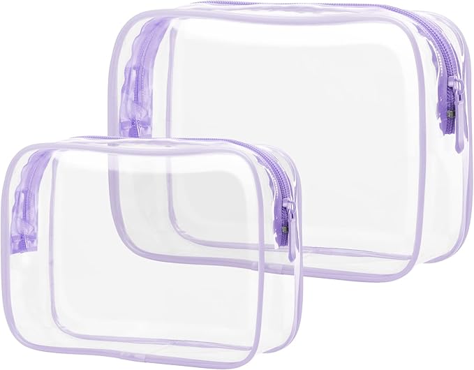 PACKISM Clear Makeup Bags by Packism